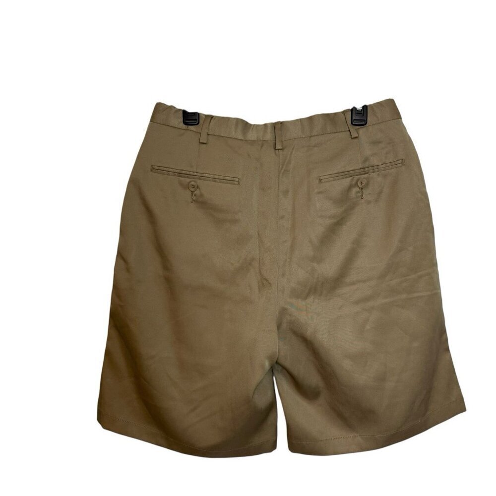 Jos A Bank Leadbetter Golf Shorts Men's Size 33 Regular Khaki Tan - Picture 2 of 5